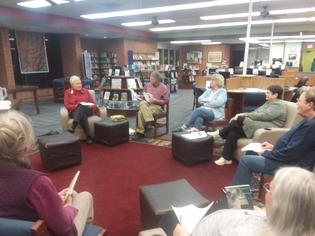 book group talking