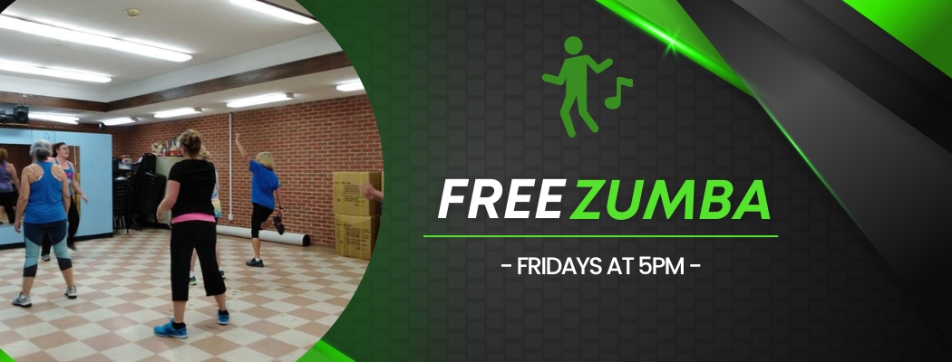 Free Zumba Fridays at 5pm